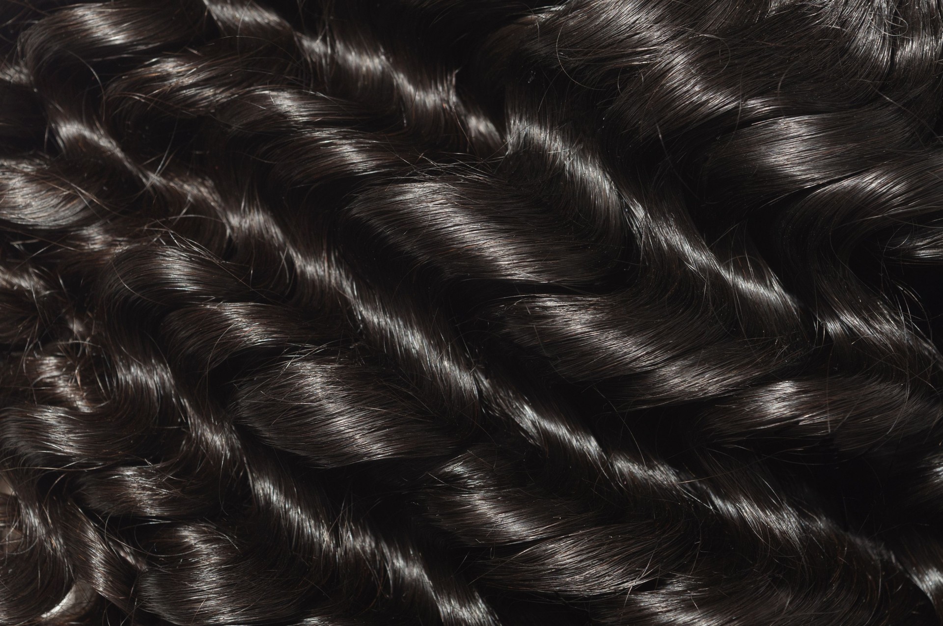 deep curly natural black human hair weave extensions bundle